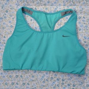 Nike High Impact Sports Bra Turquoise Teal Blue M